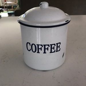 Vintage Coffee Tin Canister